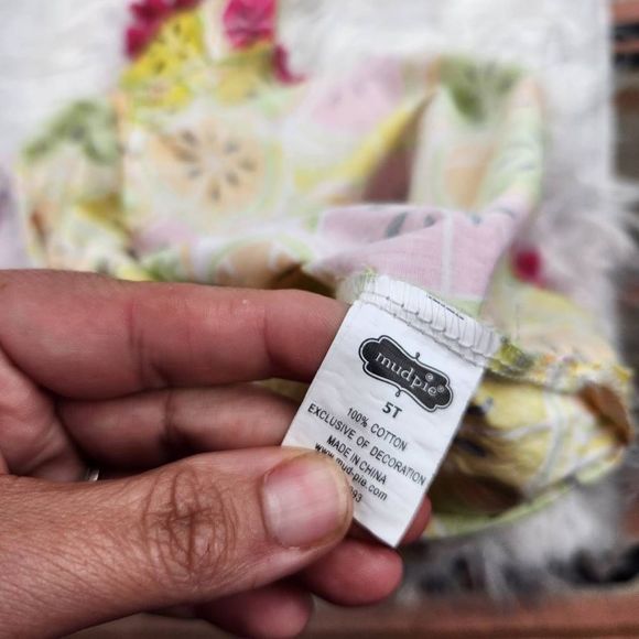 Mudpie Citrus Swim Cover Kiwi Slices Toddler Girl 5T - Picture 5 of 5